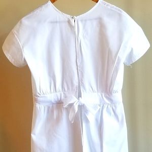 Peekaboo High Low Open Back Blouse